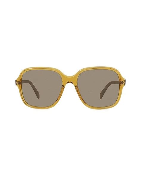 celine brown square sunglasses